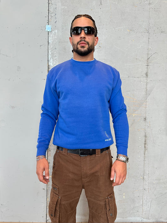 Blue "Break Her Bed" Sweatshirt
