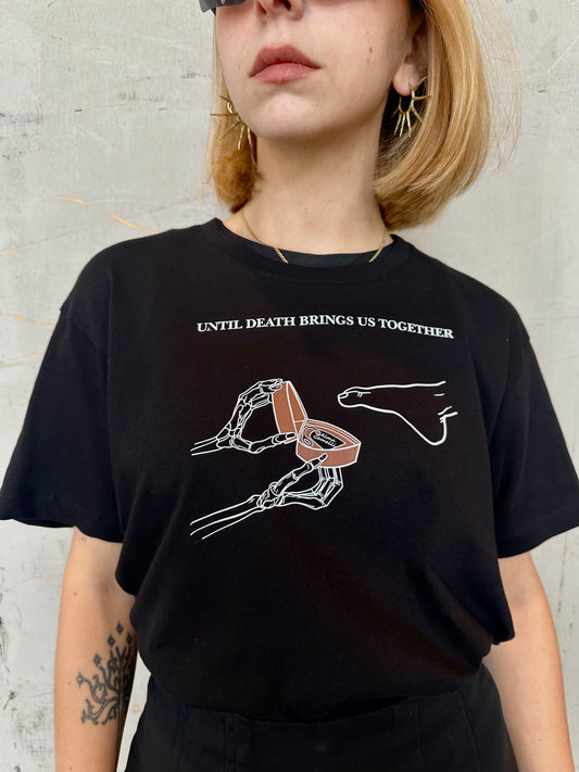 Black "Until Death" T-Shirt