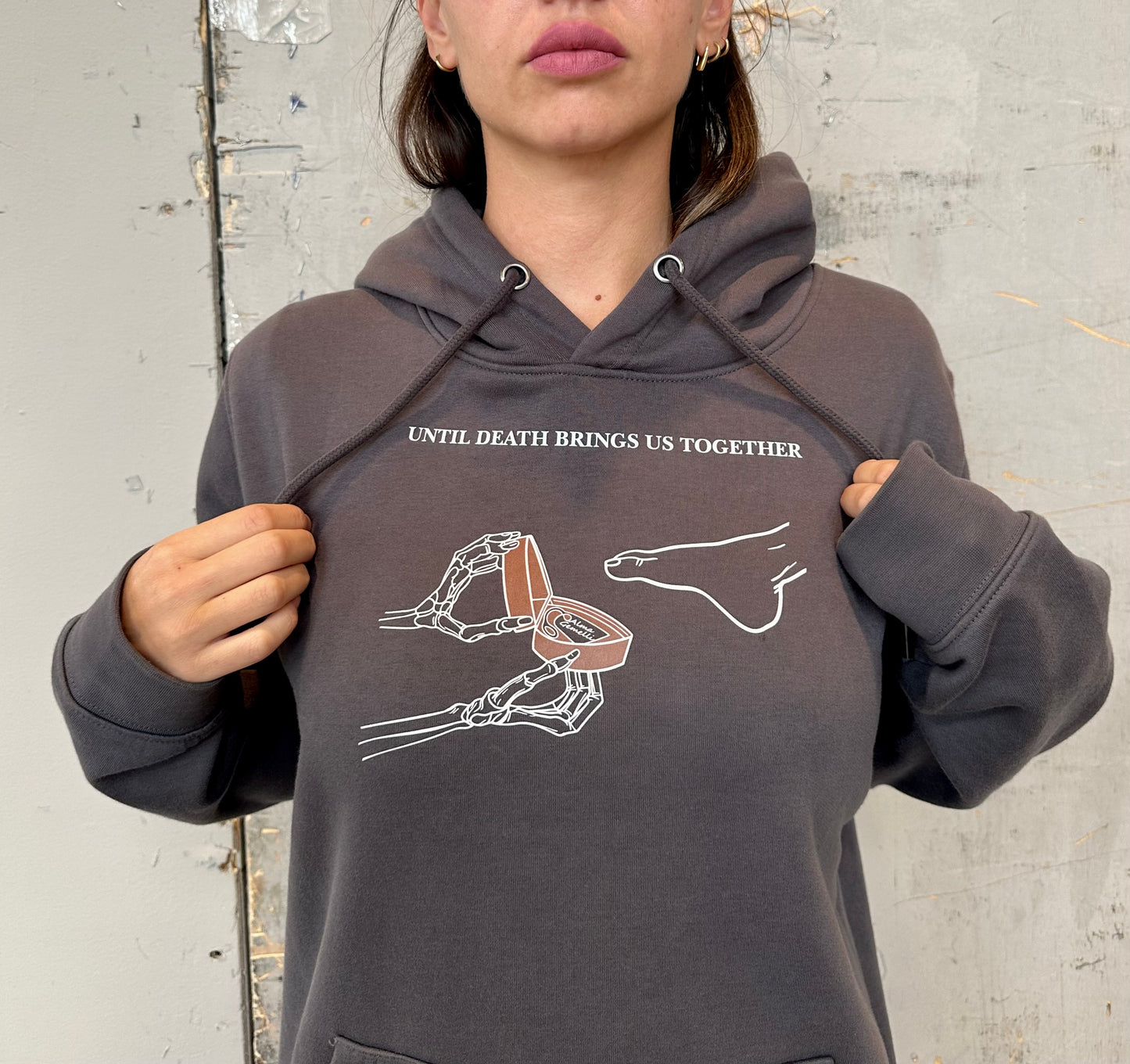 "Until Death" Anthracite Hoodie