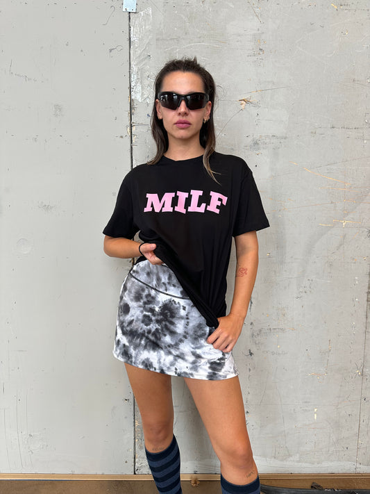 Black "MILF" T-Shirt