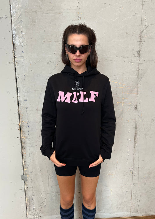 Black "MILF" Hoodie