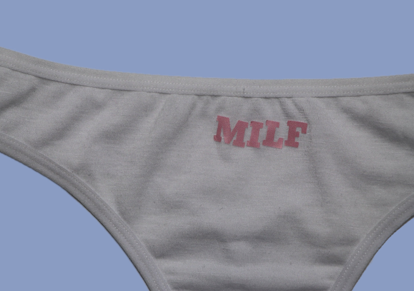 White MILF Thong