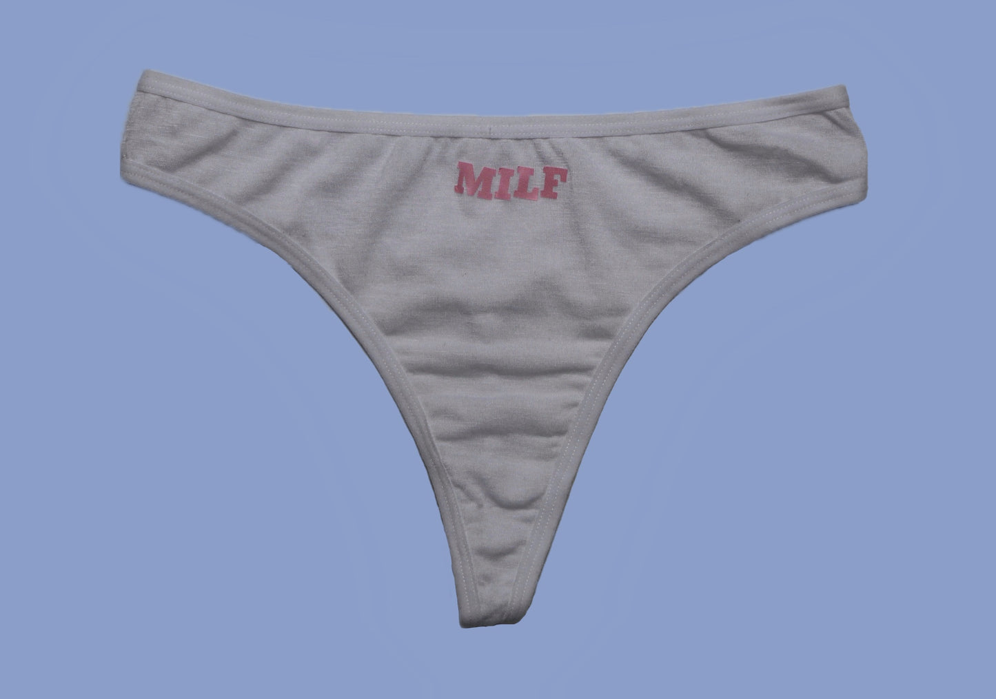 White MILF Thong