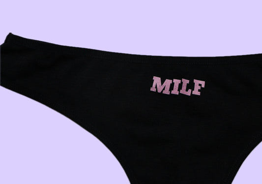 Black MILF Thong