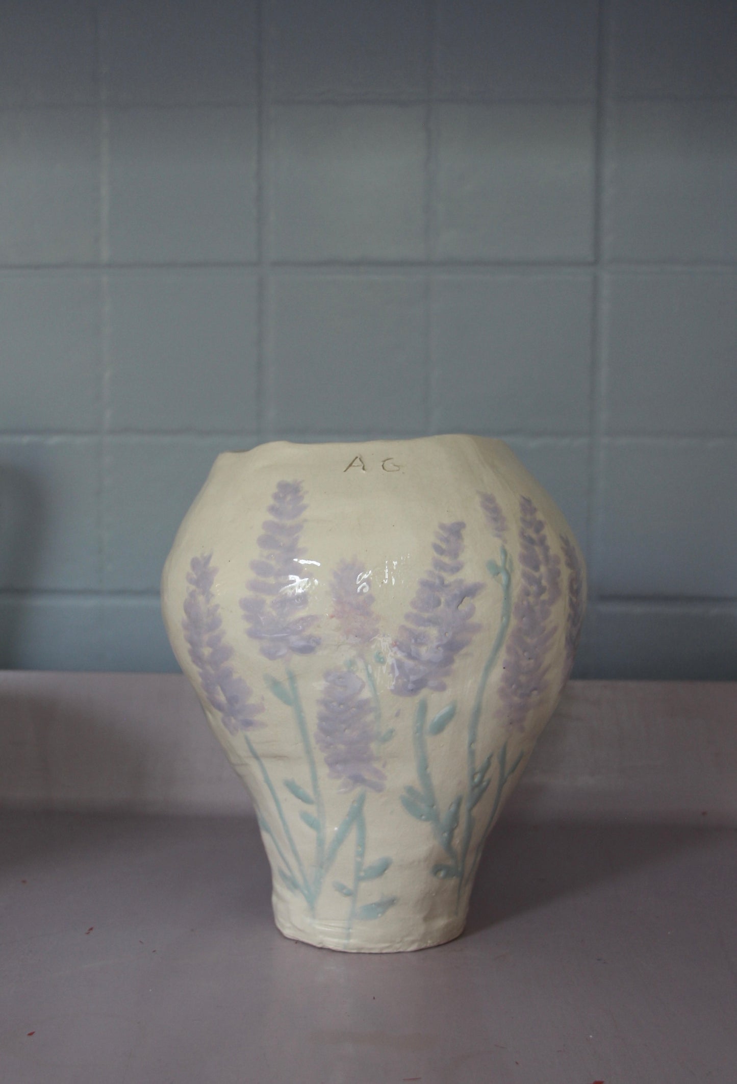 Lavender Vase
