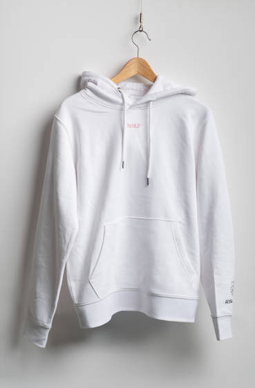 White "Milf" Hoodie