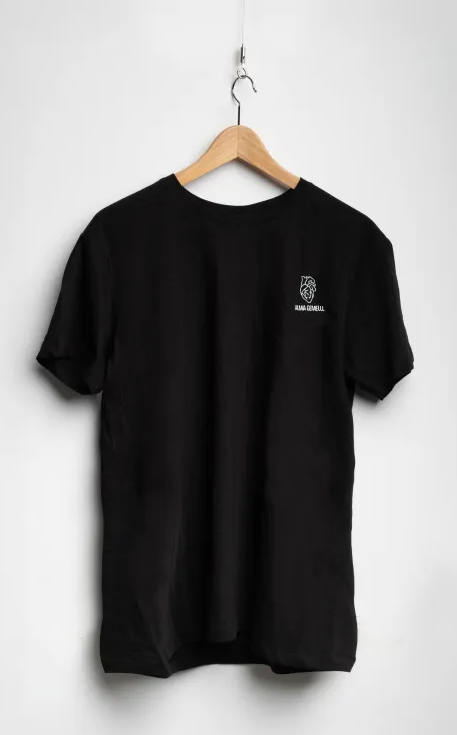 T-SHIRT MILF "LARGE" BLACK - WHITE