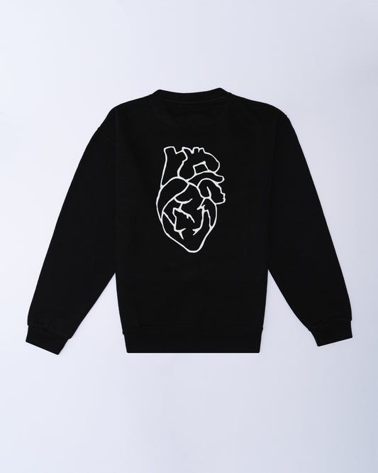 Black "Sketch" Sweatshirt