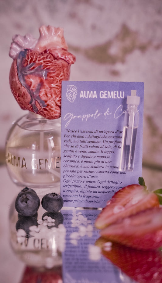 FLACONCINI “Grappolo di cuore e Prato fiorito''