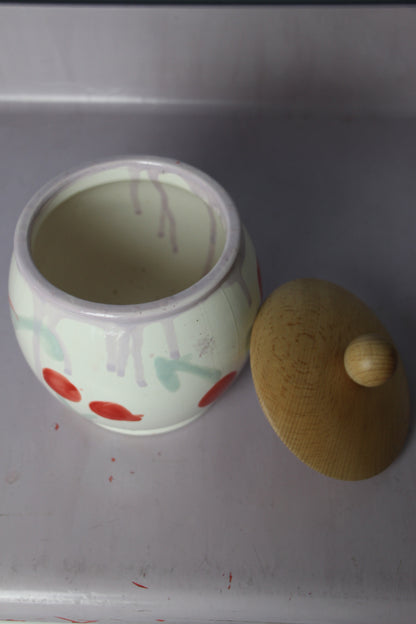 PORTA BISCOTTI/CARAMELLE MEDIO CILIEGIA