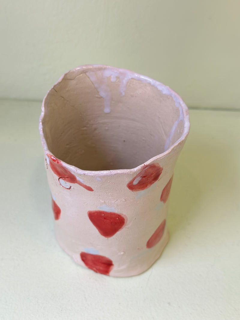 Strawberry vase